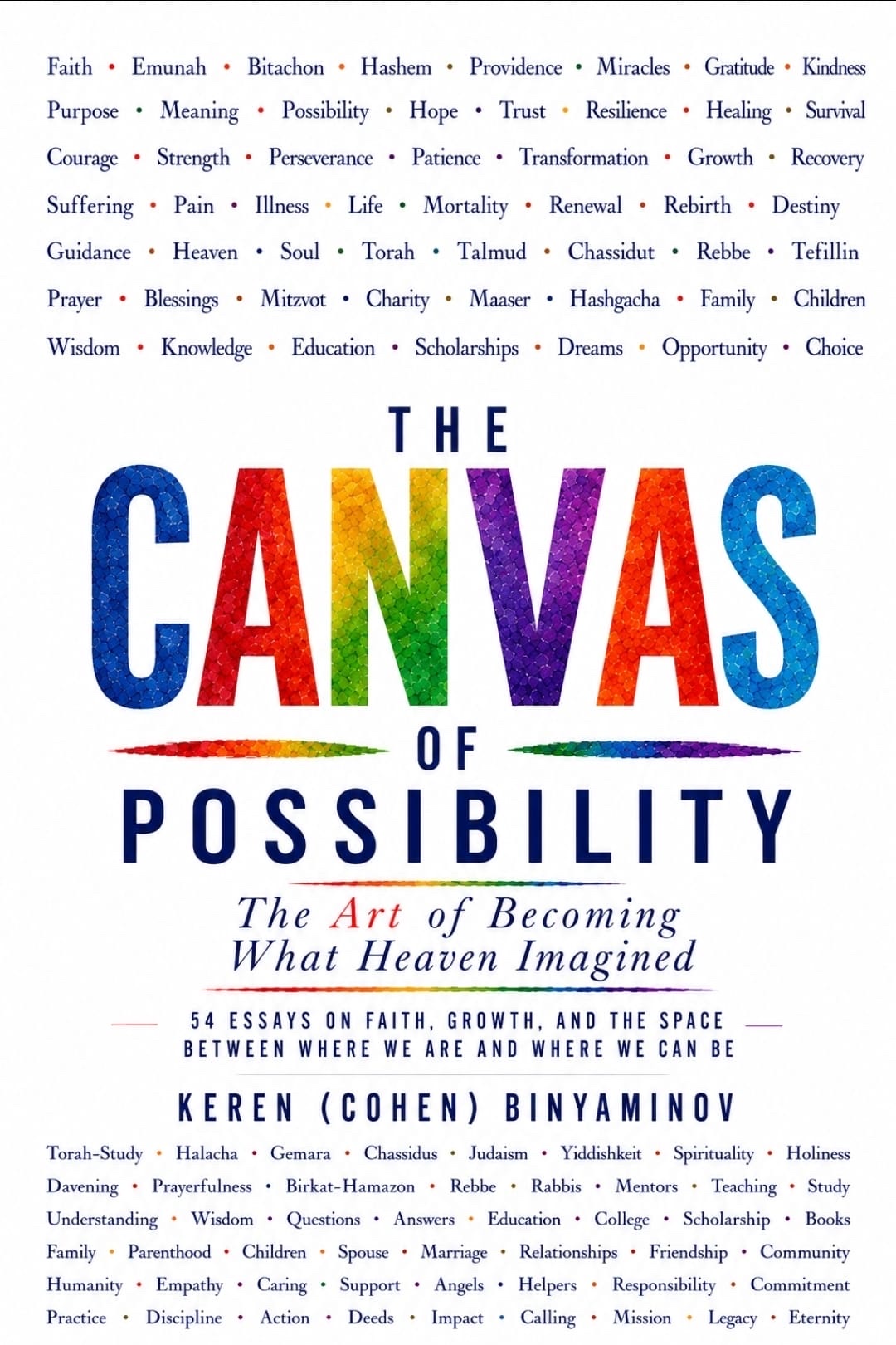 Front cover of The Canvas of Possibility